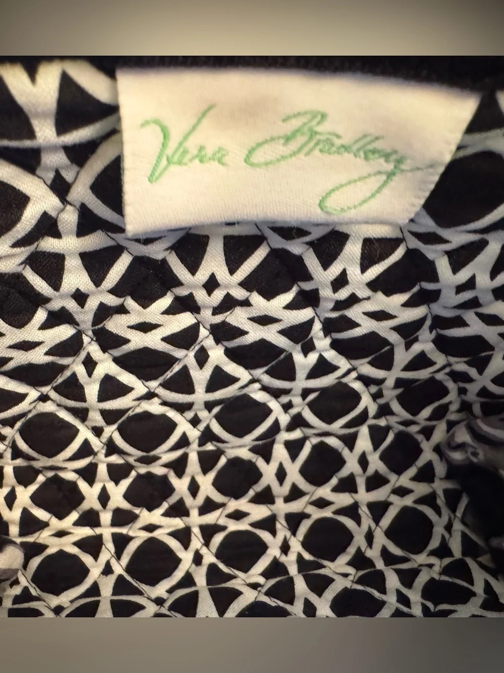 Vera Bradley Cosmetic Bag in Pattern Night & Day (Retired Pattern)